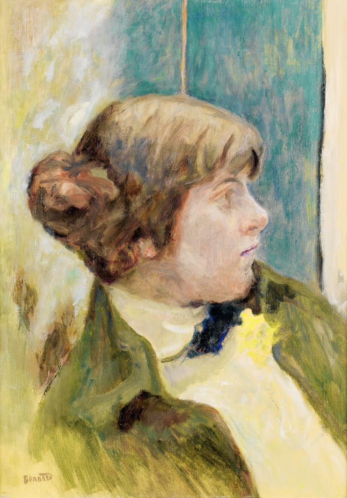  Piere Bonnard —— Study for Profile of a 